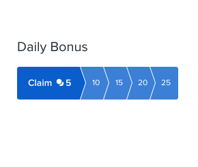 Influitive Daily Bonus Animation