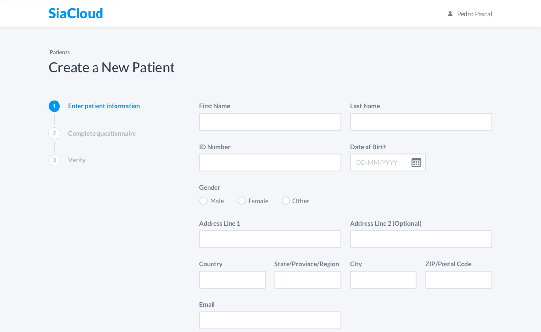 SiaCloud UI Design