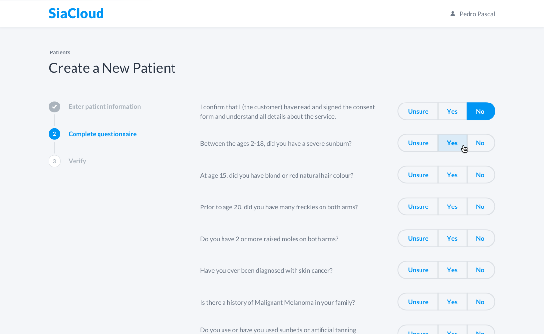 SiaCloud UI Design